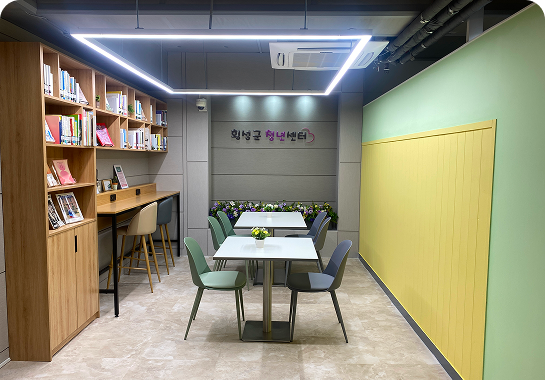 공유카페 내부 이미지