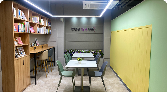 공유카페 내부 이미지